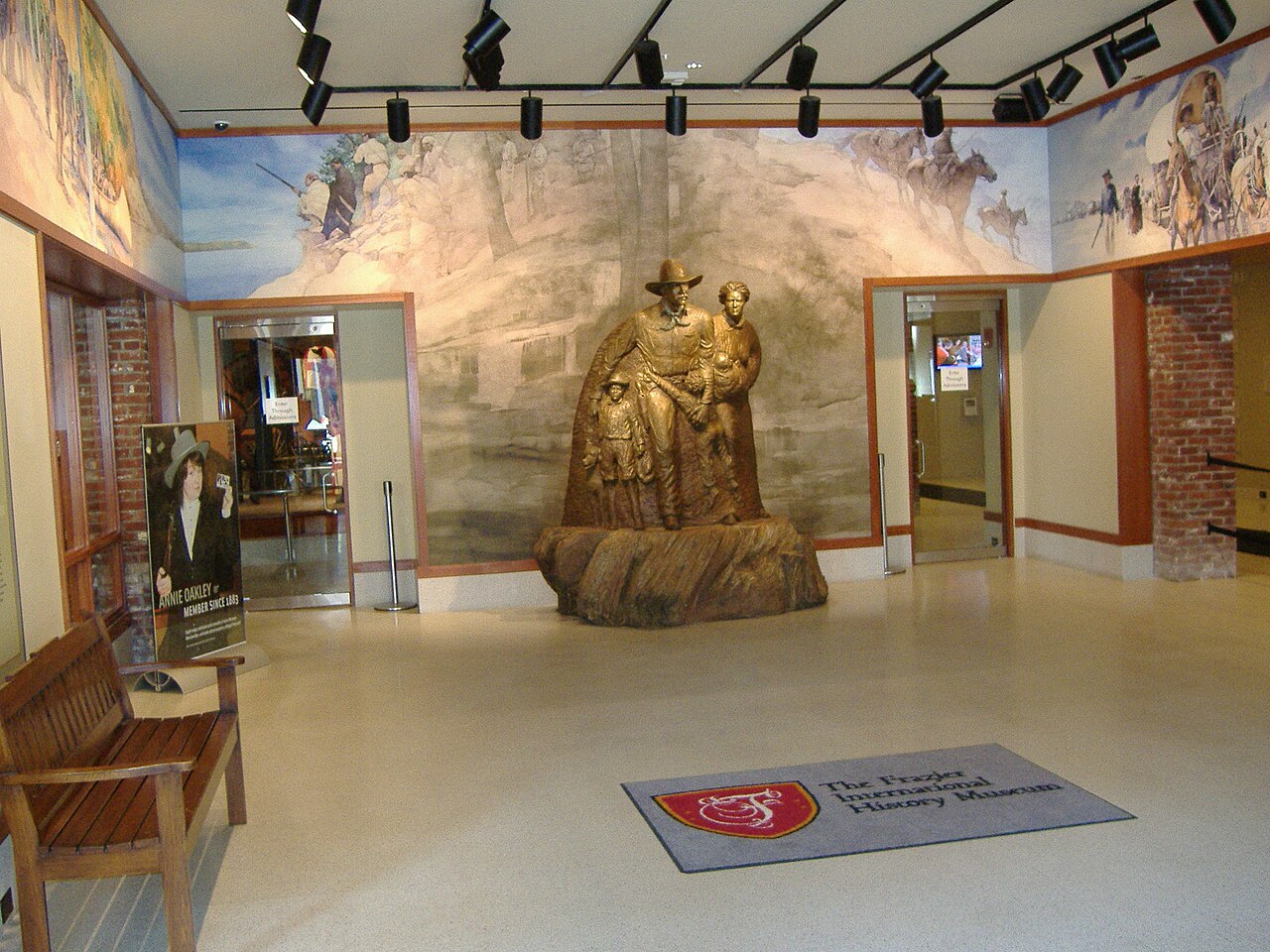 Lobby of the Frazier History Museum in Louisville