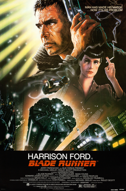 Theatrical release poster for Blade Runner, starring Sean Young