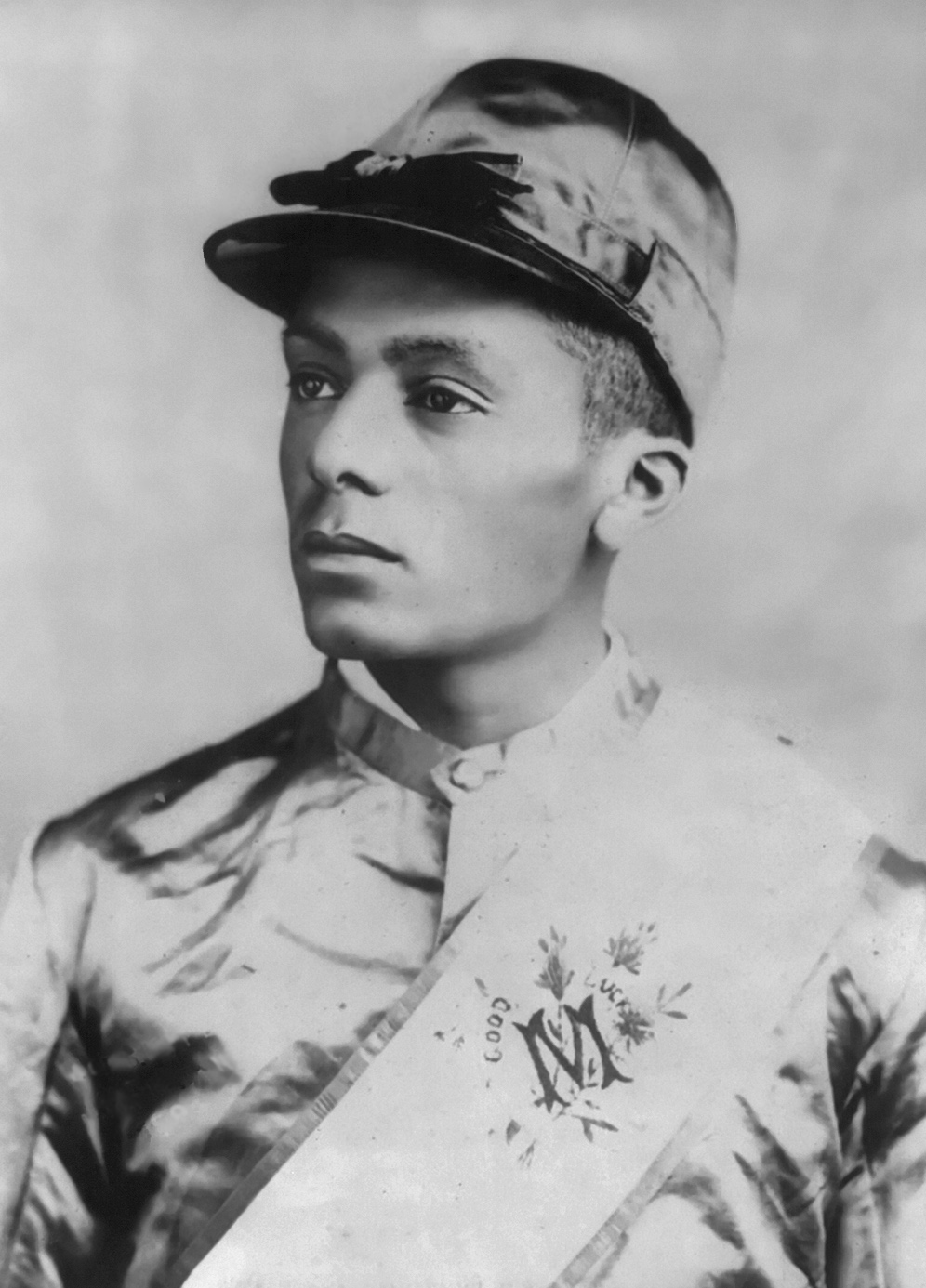 Isaac Murphy, jockey, 1885