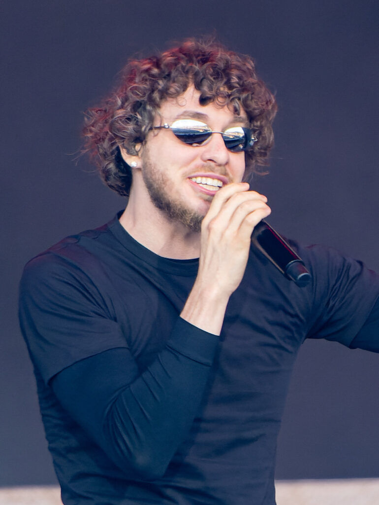 Jack Harlow performing at Glastonbury Festival, 2023