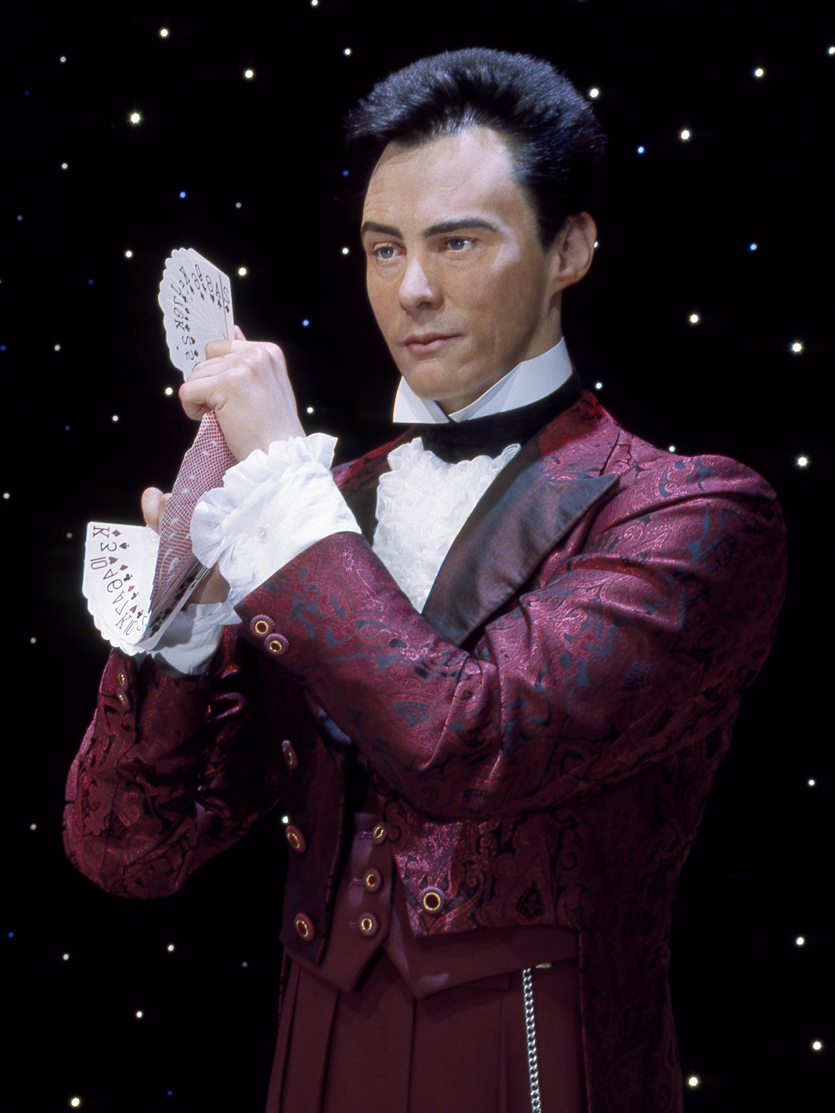 Portrait of magician Lance Burton