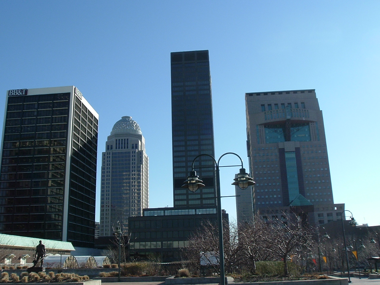 Downtown Louisville skyline