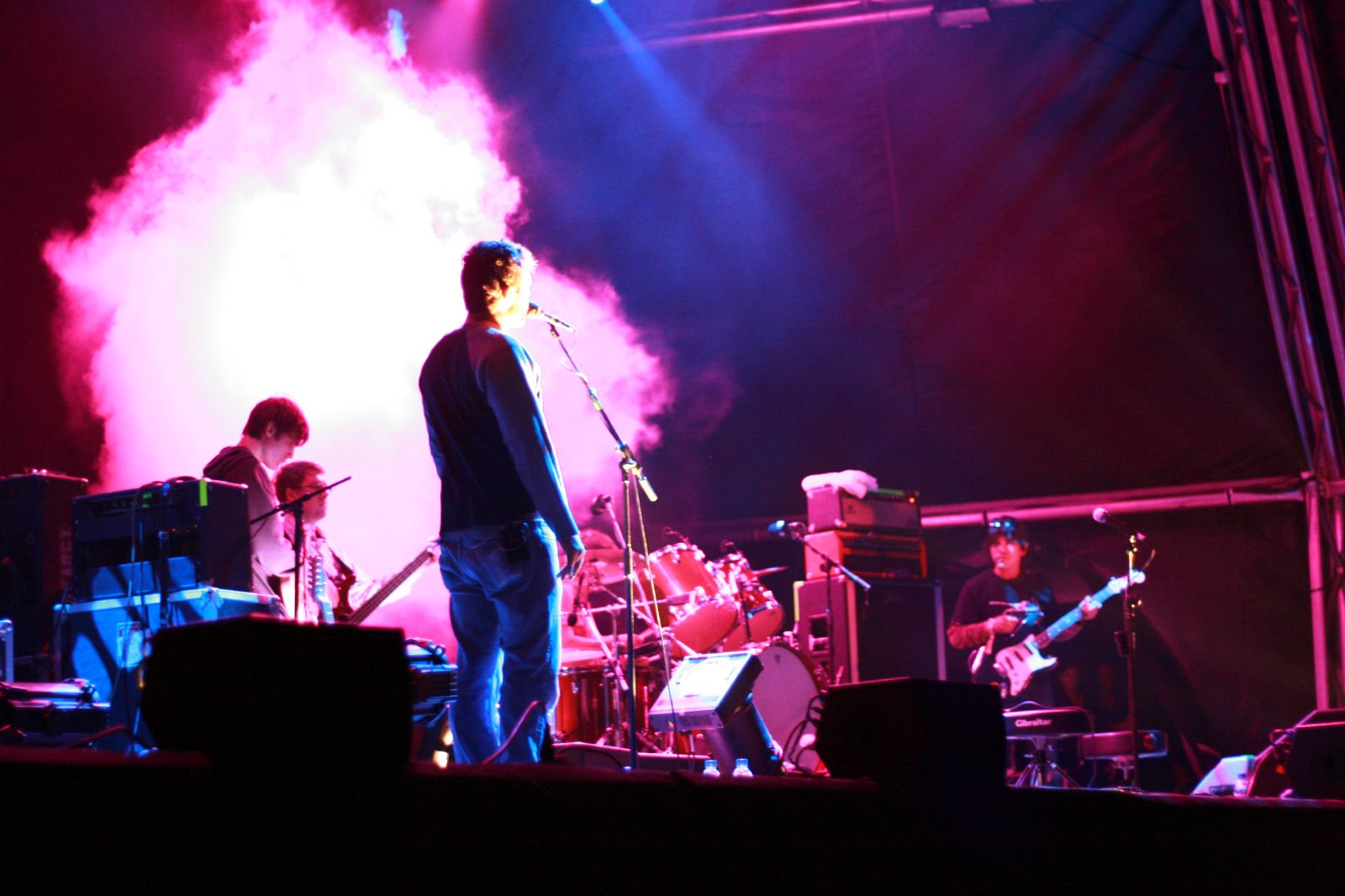 Slint performing live