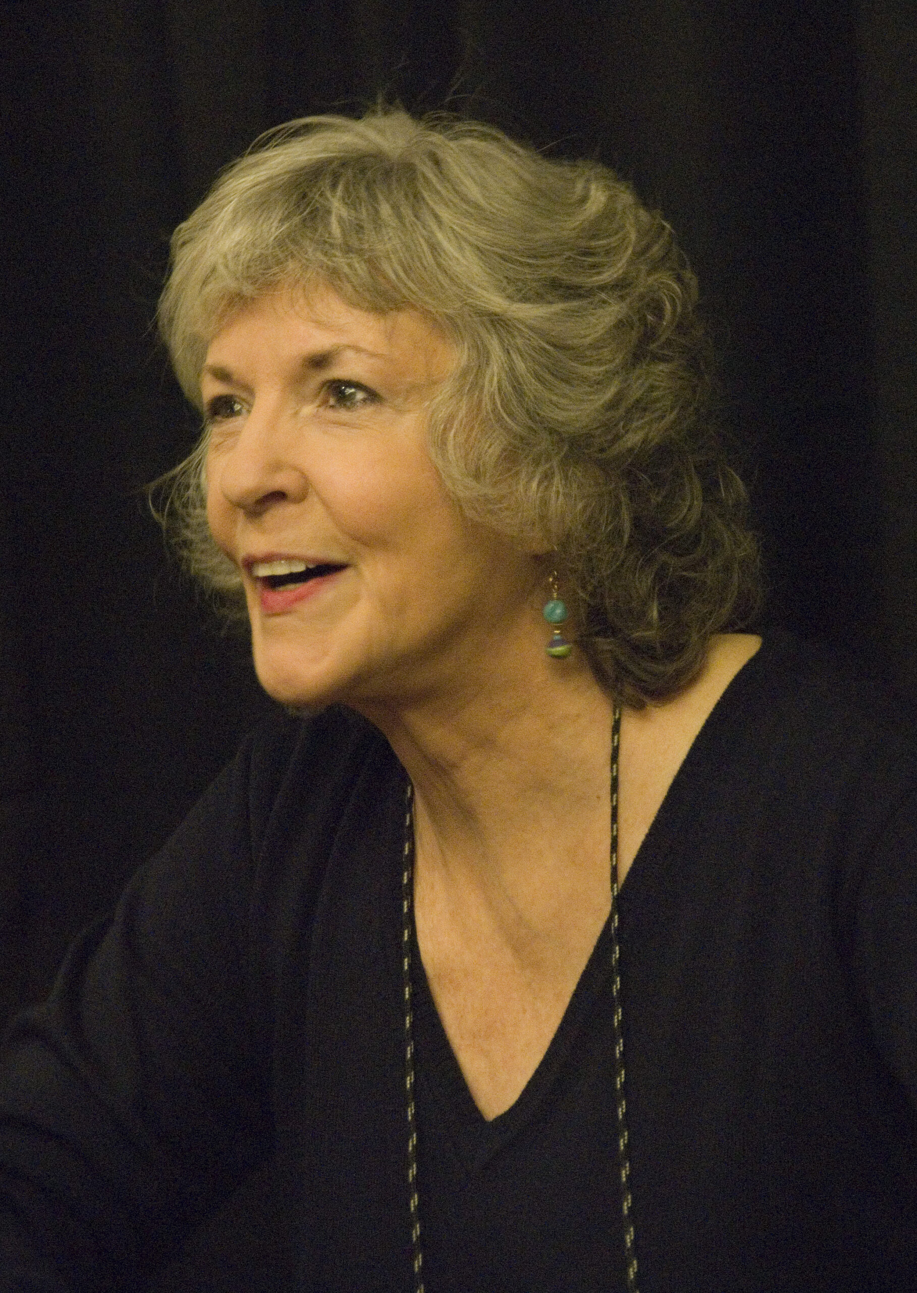 Sue Grafton at Bouchercon 2009 in Indianapolis, Indiana.
